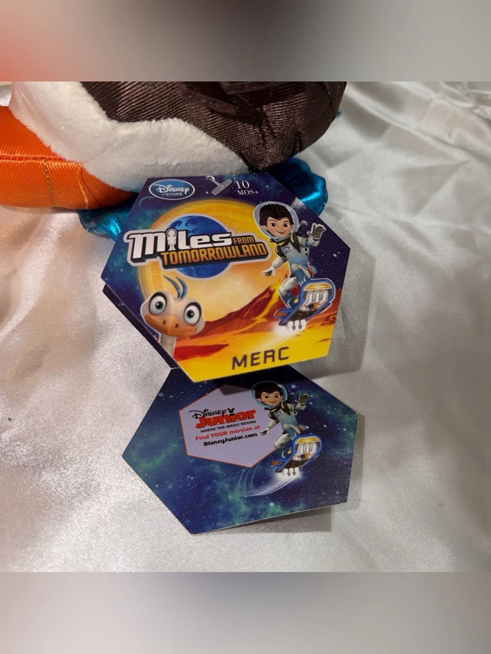 Disney Collection Miles From Tomorrowland MERC OSTRICH Stuffed Animal Plush 18